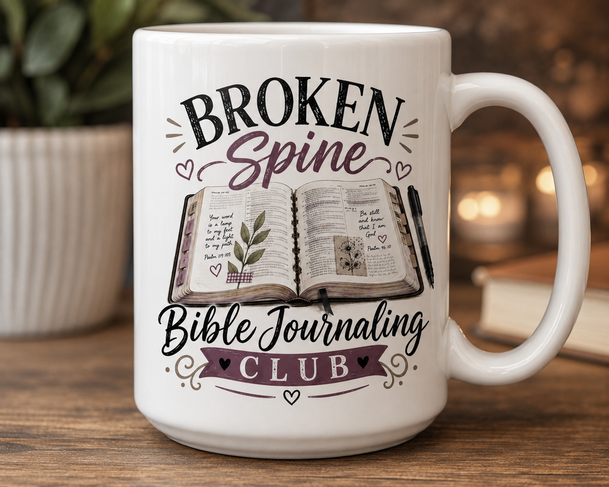 Broken Spine Bible Journaling Club